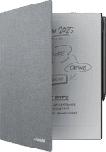 ReMarkable 2 Book Folio Gray Cover for digital notepads