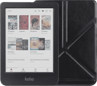 Kobo Clara Colour Zwart + BlueBuilt Book Case Zwart Waterdichte e-reader