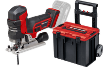 Einhell TP-JST 18/135 Li BL Solo (zonder accu) + Einhell E-Case L Decoupeerzaag zonder accu