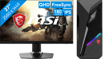 MSI MAG Infinite S3 14NUE7-1863MYS + MSI G272QPF E2 Desktop with i7, Ultra 7, or Ryzen 7 processor