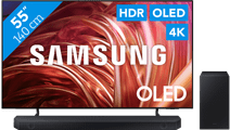 Samsung OLED 4K 55S85D (2024) + Samsung HW-Q600C (2023) Smart tv