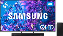 Samsung QLED 4K 65Q74D (2024) + Samsung HW-B530 (2022) Samsung QLED tv aanbieding