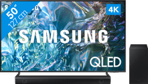 Samsung QLED 4K 50Q64D (2024) + Samsung HW-B530 (2022) Samsung QLED tv aanbieding