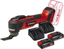 Einhell TP-MG 18 Li BL Solo 2,5 Ah Accu (2x) Starterspakket Accu multitool