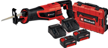 Einhell TP-AP 18/28 Li BL Solo 4.0Ah Battery (2x) E-Case S-F Starter Kit Reciprocating saw
