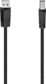 Hama USB-A to USB-C Cable 3m Plastic Black USB-A to USB-B cable