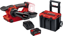 Einhell TP-BS 18/457 Li BL Solo 4,0 Ah Accu E-Case L Starterspakket Schuurmachine met stofafzuiging