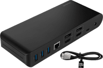 BlueBuilt DisplayLink Docking Station Pro with USB-C Black Apple MacBook accessory
