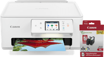 Canon PIXMA TS7650i + 1 Set Extra XL Cartridges + Photo Paper Everything on setting up your home office