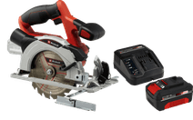 Einhell TE-CS 18/150 Li Solo + Einhell 18 V/4.0 Ah Starter Kit - Power X-Change Cirkelzaag