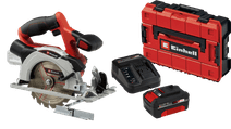 Einhell TE-CS 18/150 Li Solo 4,0 Ah Accu E-Case S-F Starterspakket Einhell cirkelzaag