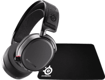 SteelSeries Arctis Pro Wireless + QcK Small Muismat Draadloze SteelSeries gaming headset