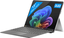 Microsoft Surface Pro Copilot+ PC OLED Snapdragon X Elite / 16GB / 512GB Platinum 2-in-1 laptop met Windows