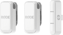 Rode Wireless Micro Wit Lightning Draadloze microfoon