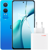 OnePlus Nord CE 4 Lite 256GB Blauw 5G + OnePlus Oplader 80W met 2 Poorten + Usb C kabel OnePlus Nord CE 4 Lite