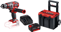 Coolblue Einhell TP-CD 18/80 Li BL Solo 4.0 Ah Accu E-Case L Starterspakket aanbieding