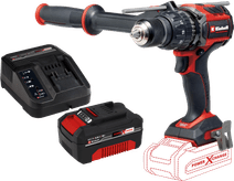 Einhell TP-CD 18/120 Li-i BL Solo + Einhell 18 V/4.0Ah Starter Kit - Power X-Change cordless impact drill