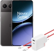 OnePlus Nord 4 256GB Zwart 5G + OnePlus SuperVOOC Oplader 80W met 2 Poorten OnePlus Nord telefoon