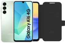 Samsung Galaxy A16 128GB Groen 4G + BlueBuilt Book Case Zwart Samsung Galaxy A16