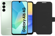 Samsung Galaxy A16 128GB Groen 4G + BlueBuilt Book Case Zwart Smartphone kopen?