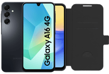 Samsung Galaxy A16 128GB Zwart 4G + BlueBuilt Book Case Zwart Smartphone kopen?