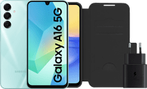 Samsung Galaxy A16 128GB Groen 5G + Accessoirepakket Smartphone met het beste scherm