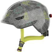 ABUS Smiley 3.0 LED Gray M ABUS bike helmet