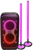 Coolblue JBL Partybox 320 + 2x JBL Partylight Stick aanbieding