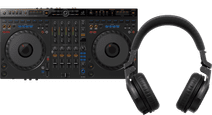 AlphaTheta DDJ-GRV6 + Pioneer DJ HDJ-CUE1 DJ controller