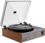 Victrola Eastwood LP Bruin Platenspeler met hoofdtelefoon aansluiting