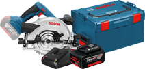 Bosch Professional GKS 18V-57 G 5,0 Ah GBA Accu Starterspakket Zaagmachine aanbieding