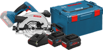 Bosch Professional GKS 18V-57 G 5,5 Ah ProCORE Accu (2x) Starterspakket Bosch cirkelzaag