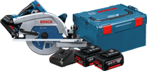 Bosch Professional GKS 18V-68 GC 5,0 Ah GBA Accu (2x) Starterspakket Bosch cirkelzaag