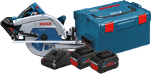 Bosch Professional GKS 18V-68 GC 5,5 Ah ProCORE Accu (2x) Starterspakket Bosch cirkelzaag