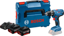 Bosch Professional GSR 18V-21 5,0 Ah GBA Accu (2x) Starterspakket Boormachine voor de fanatieke doe het zelver