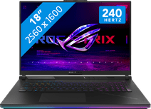 ASUS ROG Strix SCAR 18 G834JYR-R6019W Windows laptop voor videobewerking en industrieel ontwerpen