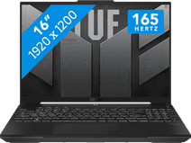 ASUS TUF Gaming F16 FX607JV-N3211W Windows laptop voor videobewerking en industrieel ontwerpen