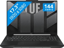 ASUS TUF Gaming A17 FA707NV-HX023W Windows laptop voor videobewerking en industrieel ontwerpen