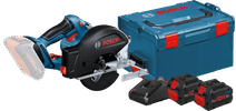 Bosch Professional GKM 18V-50 8,0 Ah ProCORE Accu (2x) Starterspakket Accu cirkelzaag