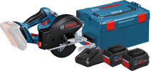 Bosch Professional GKM 18V-50 5,5 Ah ProCORE Accu (2x) Starterspakket Cirkelzaag