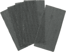 IRWIN Sanding Mesh 1/3 Sheet Sandpaper 190x93mm K80 (5x) Flat sandpaper