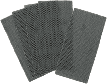 IRWIN Sanding Mesh 1/3 Sheet Sandpaper 190x93mm K120 (5x) Flat sandpaper