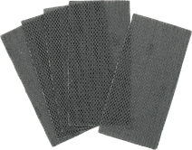 IRWIN Sanding Mesh 1/3 Sheet Sandpaper 190x93mm K240 (5x) Flat sandpaper
