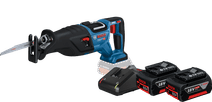 Bosch Professional GSA 18V-28 5.0Ah GBA Battery (2x) Starter Kit Reciprocating saw