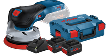 Bosch Professional GEX 18V-125 5,5 Ah ProCORE Accu (2x) Starterspakket Bosch excentrische schuurmachine