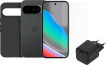Google Pixel 10 128GB Zwart 5G + Compleet Accessoirepakket Smartphone bundel