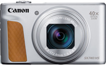 Canon PowerShot SX740HS Lite Zilver Camera met wifi