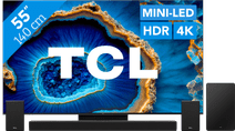 Coolblue TCL QD Mini-LED 55C803 (2023) + TCL Q85H aanbieding