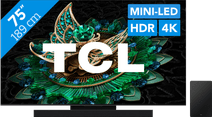 Coolblue TCL Mini-Led 75C71N + TCL Q75H aanbieding