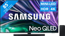 Coolblue Samsung Neo QLED 4K 85QN85D (2024) + Samsung HW-Q600C (2023) aanbieding